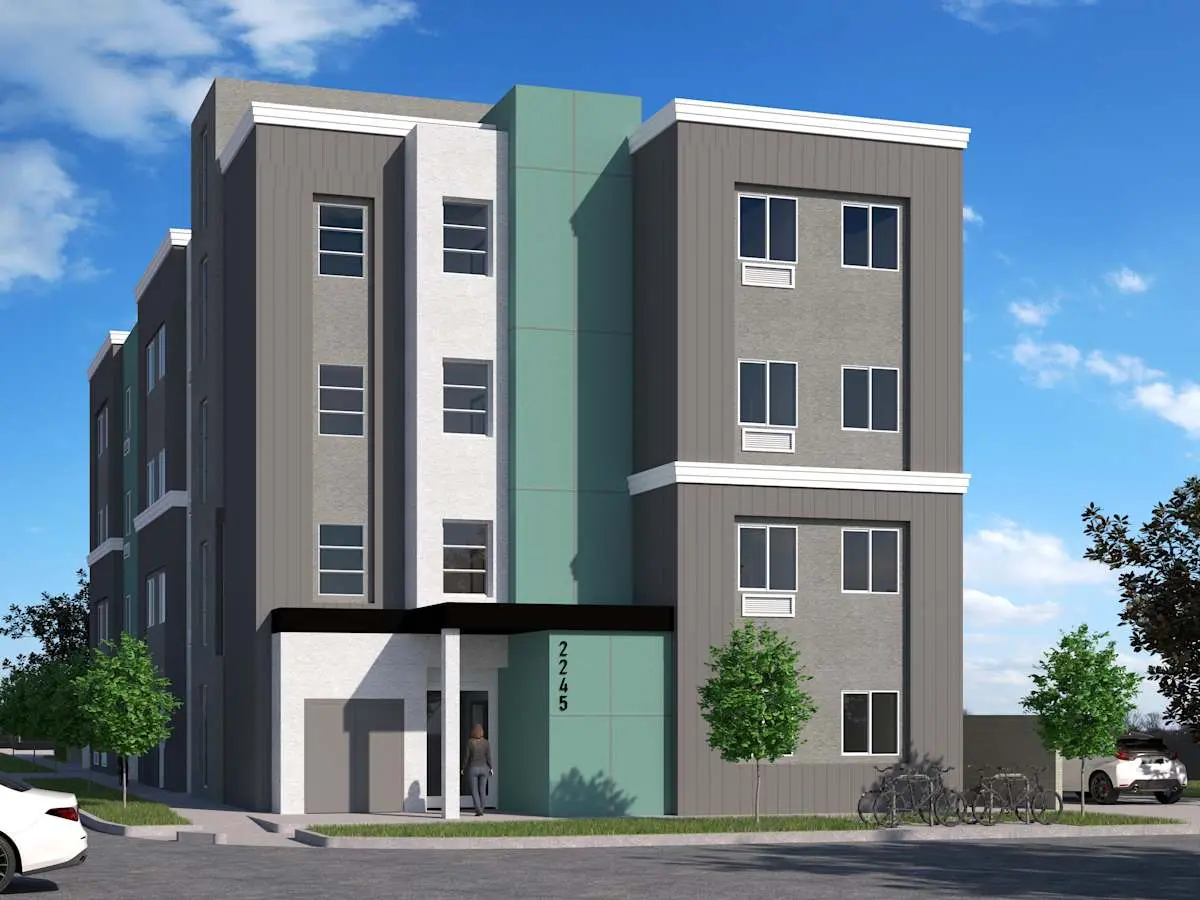 Exterior rendering of Haven on Amherst